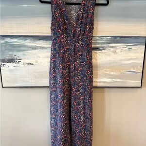 Marine Layer Floral Jumpsuit Size Small